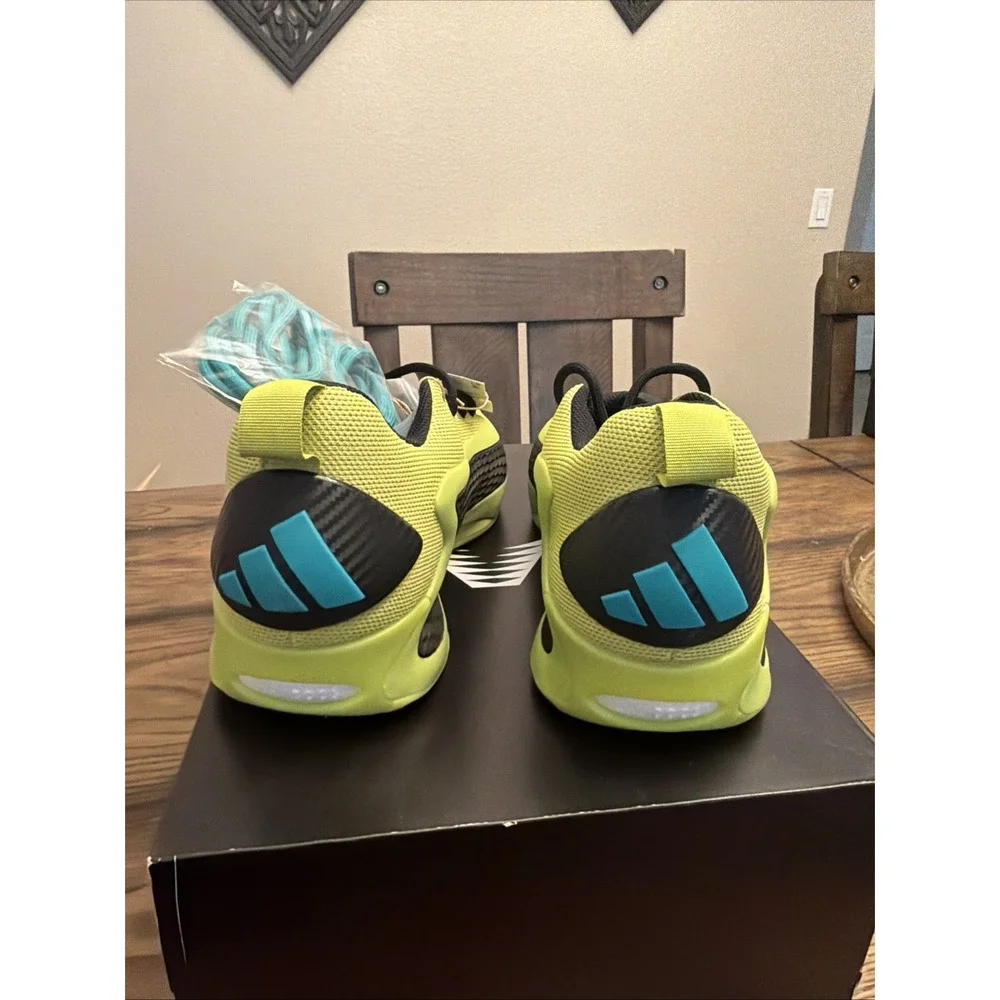 Sz 10 Adidas AE1 Low Preloved Lime Men's Basketball Shoes JS1778 …X2